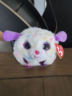 TY Beanie Boos Puff Ball Plush Munchkin Dog 2022 New
